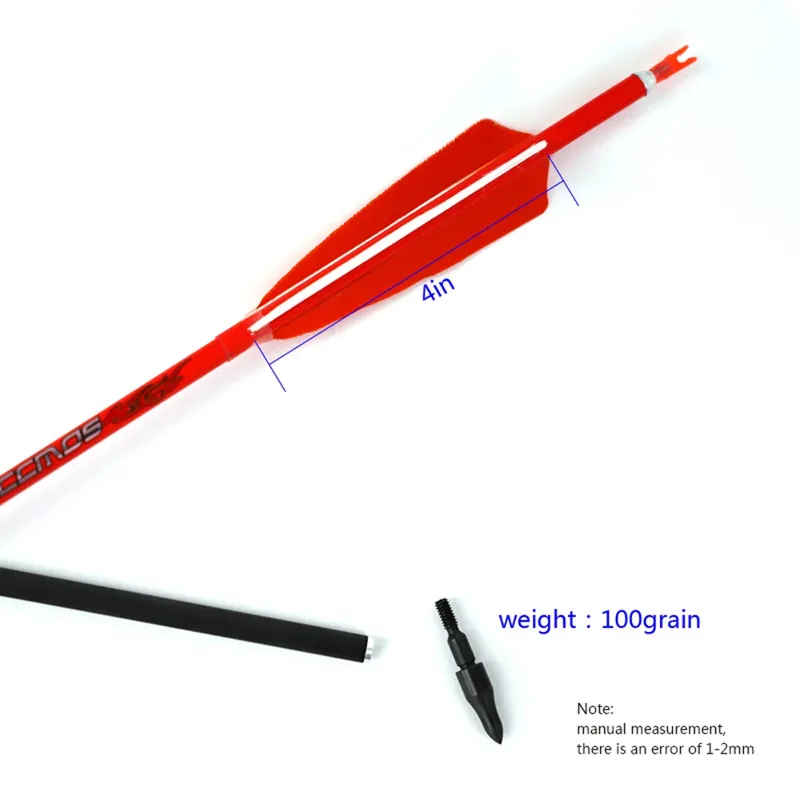 6pc/12pc/24pcs ID6.2mm Pure Ca - Arrow Carbon Shaft review and price