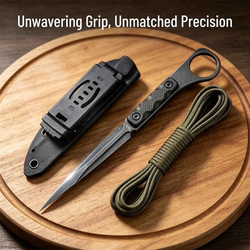 Lightweight EDC Fixed Blade Kn - Knife Hunting Fixed Blade review and price