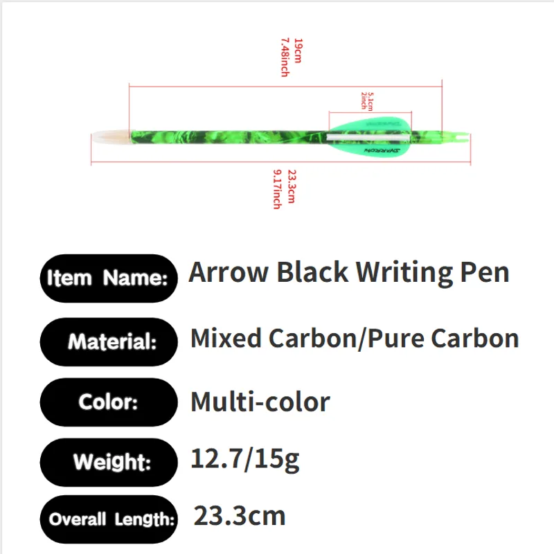 Arrow Shape Pen Novelty Archer - Arrow Carbon Shaft review and price