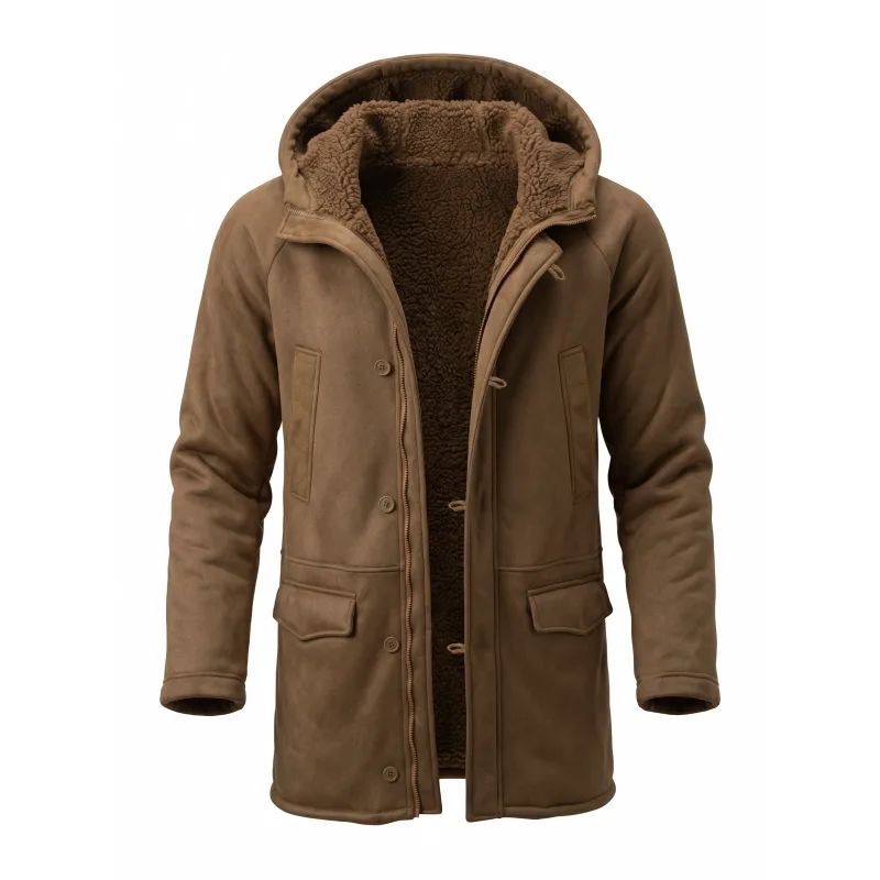 Men’s Hooded Fleece Jacket New - Outdoor Hunting News review and price