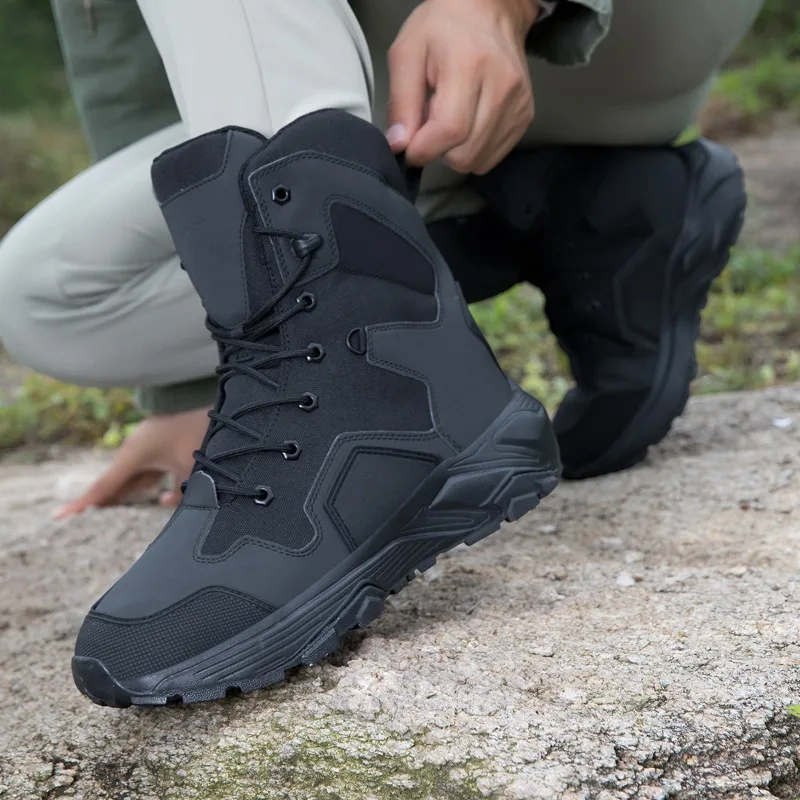 Men Tactical Boots Lace Up Wil - Wildman Hunting & Outdoor Vanderbijlpark review and price