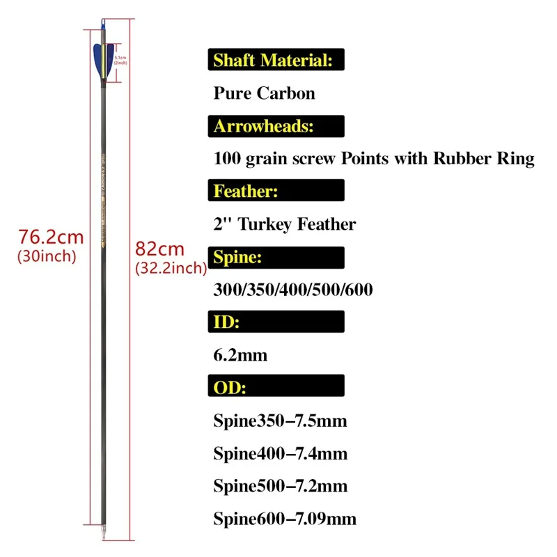 Carbon Arrows 32 Inch Spine 50 - Arrow Carbon Shaft review and price