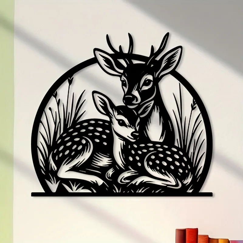 Brand Rustic Iron Deer Wall Ar - Hunting Outdoor Brand review and price