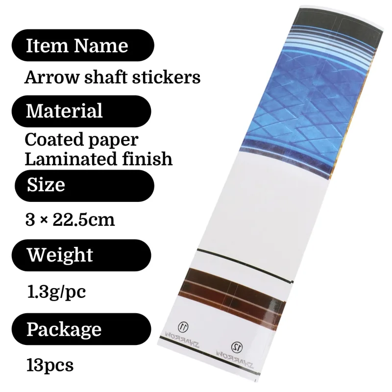 13pcs Arrow Shaft Stickers Wra - Arrow Carbon Shaft review and price