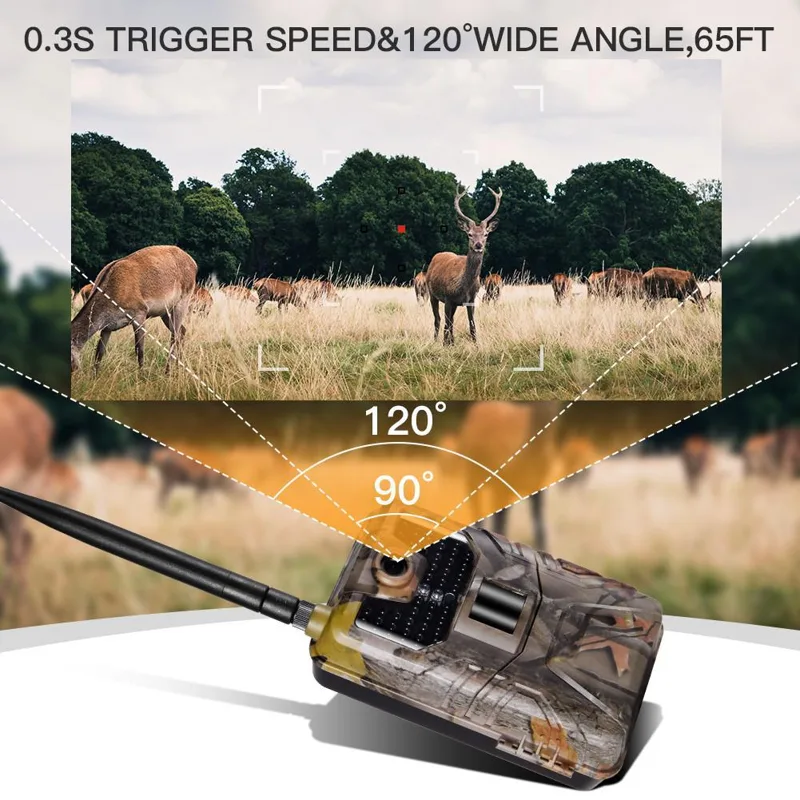 2g Mms Smtp Tracking Hunting C - Outdoor Hunting Camera Wireless review and price